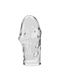 Прозрачная насадка на пенис Booker - 8 см. - Baile - в Костроме купить с доставкой
