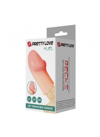 Телесная насадка на пенис Huel - 9 см. - Baile - в Костроме купить с доставкой