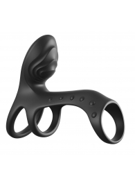 Черная насадка на пенис Ultimate Couples Cage Pro - Pipedream - в Костроме купить с доставкой