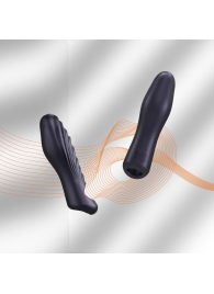 Сливовая силиконовая насадка на пенис с подхватом Manwan Ryzer - Manwan - в Костроме купить с доставкой