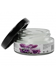 Массажная свеча «Сирень» - 50 мл. - SGAN - купить с доставкой в Костроме