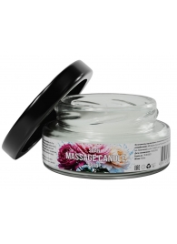 Массажная свеча «Цветущий пион» - 50 мл. - SGAN - купить с доставкой в Костроме