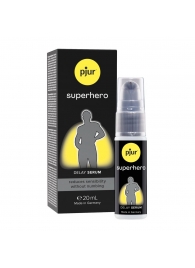 Пролонгатор-сыворотка pjur Superhero Delay Serum - 20 мл. - Pjur - купить с доставкой в Костроме