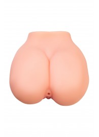 Реалистичный мастурбатор в форме попки с 2 любовными входами - No Name - в Костроме купить с доставкой