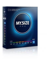 Презервативы MY.SIZE размер 72 - 3 шт. - My.Size - купить с доставкой в Костроме
