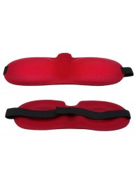 Красная глухая маска на резинке - Sitabella - купить с доставкой в Костроме