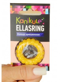 Цветное рельефное эрекционное кольцо Ellasring - Sitabella - в Костроме купить с доставкой