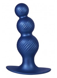 Синяя анальная елочка 5 Inch Silicone Anal Plug - 14 см. - NMC