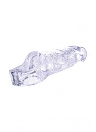 Прозрачная насадка-удлинитель Length Enhancer с подхватом - 16 см. - NMC - в Костроме купить с доставкой