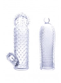 Набор из 2 прозрачных насадок на член Seductive Tickler Sleeves - NMC - в Костроме купить с доставкой