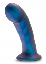 Синяя насадка-фаллоимитатор Rebellion 5.75 Inch Pegging Dildo - 14,6 см. - Blush Novelties - купить с доставкой в Костроме