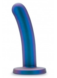 Синяя насадка с гладкой поверхностью Surrender 5.75 Inch Intermediate Pegging Dildo - 14,6 см. - Blush Novelties - купить с доставкой в Костроме