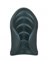 Серый сквозной мастурбатор с вибрацией Manwan Starter - Manwan - в Костроме купить с доставкой