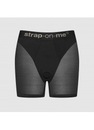 Трусики-шорты для фиксации насадок Strap-on-me Harness Lingerie Halo - size M - Strap-on-me - купить с доставкой в Костроме