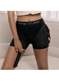 Трусики-шорты для фиксации насадок Strap-on-me Harness Lingerie Halo - size L - Strap-on-me - купить с доставкой в Костроме