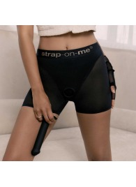 Трусики-шорты для фиксации насадок Strap-on-me Harness Lingerie Halo - size XL - Strap-on-me - купить с доставкой в Костроме