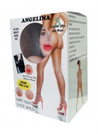 Надувная секс-кукла Angelina 3D - Boys of Toys - в Костроме купить с доставкой