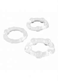 Набор из 3 эрекционных прозрачных колец - Boys of Toys - в Костроме купить с доставкой