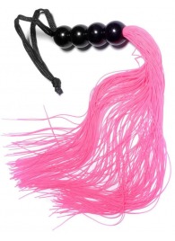 Розовая силиконовая плеть - 35,5 см. - Boys of Toys - купить с доставкой в Костроме