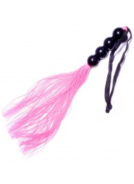 Розовая силиконовая плеть - 35,5 см. - Boys of Toys - купить с доставкой в Костроме