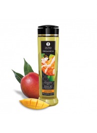 Массажное масло для тела Luscious Mango с ароматом манго - 240 мл. - Shunga - купить с доставкой в Костроме