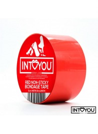 Красный скотч для фиксации Non-Sticky Bondage Tape - 15 м. - Intoyou - купить с доставкой в Костроме