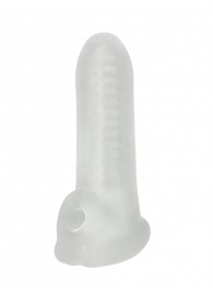 Белый фаллоудлинитель Striker - 13,5 см. - Lola Games - в Костроме купить с доставкой