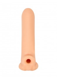 Телесный фаллоудлинитель Titan - 16,5 см. - Lola Games - в Костроме купить с доставкой