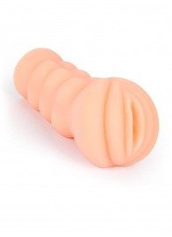 Телесный мастурбатор-вагина с эрекционными кольцами в комплекте - Sexy Girl - в Костроме купить с доставкой