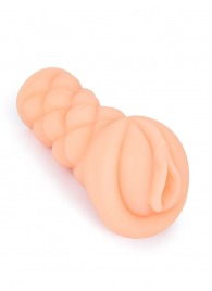 Телесный мастурбатор-вагина с вибропулей и эрекционными кольцами в комплекте - Sexy Girl - в Костроме купить с доставкой