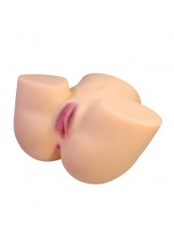 Телесный мастурбатор Liora с 2 любовными тоннелями - Baile - в Костроме купить с доставкой