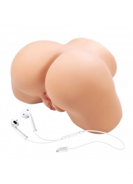 Телесный мастурбатор Olivia с 2 любовными отверстиями - Baile - в Костроме купить с доставкой