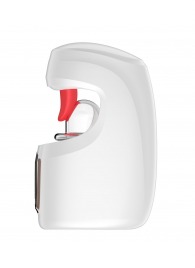 Белый мастурбатор с язычком и возвратно-поступательными движениями - Secwell - в Костроме купить с доставкой