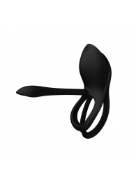 Черное эрекционное виброкольцо Bayek с пультом ДУ - Zalo - в Костроме купить с доставкой