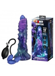 Фиолетовый яйцеродящий фаллоимитатор Duskwalker Sentinal на присоске - 22,4 см. - Baile - купить с доставкой в Костроме