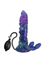 Фиолетовый яйцеродящий фаллоимитатор Duskwalker Sentinal на присоске - 22,4 см. - Baile - купить с доставкой в Костроме