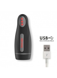 Черный автоматический мастурбатор с управлением через приложение - Oninder - в Костроме купить с доставкой