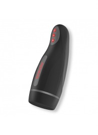 Черный автоматический мастурбатор с управлением через приложение - Oninder - в Костроме купить с доставкой