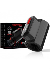 Черный автоматический мастурбатор с режимами поступательных движений и ротации - JAMYJOB - в Костроме купить с доставкой