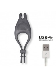 Черное эрекционное виброкольцо с управлением через приложение - Oninder - в Костроме купить с доставкой