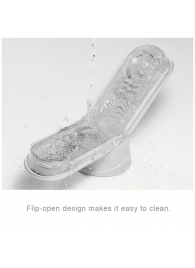 Белый мастурбатор FLIP 0 (ZERO) - Tenga - в Костроме купить с доставкой