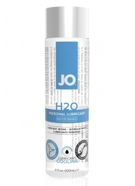Охлаждающий лубрикант на водной основе JO Personal Lubricant H2O COOLING - 120 мл. - System JO - купить с доставкой в Костроме