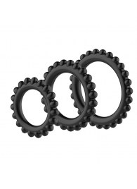 Набор из 3 ребристых эреционных колец TITAN - Baile - в Костроме купить с доставкой