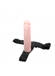 Гибкий фаллоимитатор-реалистик на трусиках - 21,5 см. - Baile - купить с доставкой в Костроме