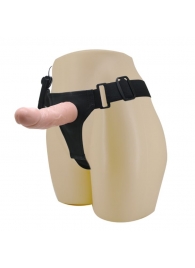 Реалистичный страпон-фаллоимитатор на трусиках Ultra Passionate Harness - 15 см. - Baile - купить с доставкой в Костроме