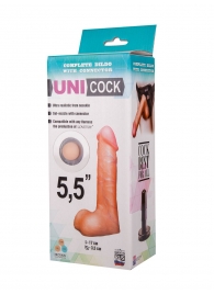 Фаллическая насадка Харнесс UNICOCK 5,5  - 17 см. - LOVETOY (А-Полимер) - купить с доставкой в Костроме