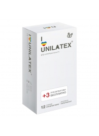 Разноцветные ароматизированные презервативы Unilatex Multifruit  - 12 шт. + 3 шт. в подарок - Unilatex - купить с доставкой в Костроме