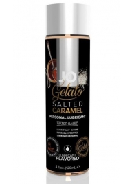 Лубрикант с ароматом солёной карамели JO GELATO SALTED CARAMEL - 120 мл. - System JO - купить с доставкой в Костроме