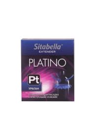 Стимулирующая насадка с усиками и шипиками Platino  Ураган - Sitabella - купить с доставкой в Костроме