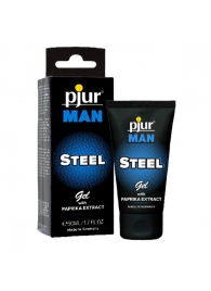 Эрекционный гель для пениса pjur MAN Steel Gel - 50 мл. - Pjur - купить с доставкой в Костроме